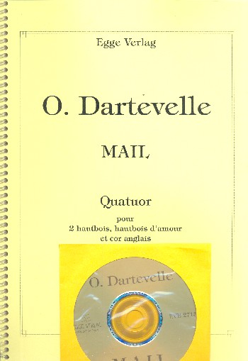 Mail (+CD) für 2 Oboen, Oboe d&#039;amore nd Englischhorn