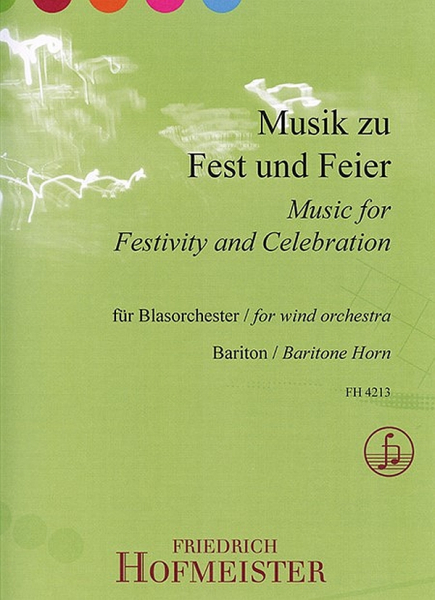 Musik zu Fest und Feier für Blasorchester
