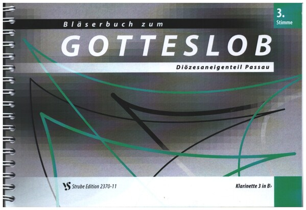 Bläserbuch zum Gotteslob Diözese Passau 3. Stimme in B
