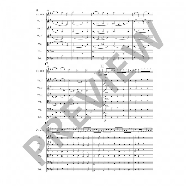 Spielbuch für Violine Concertino G-Dur op.11