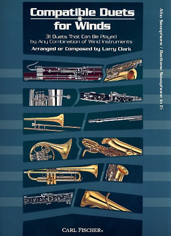Compatible Duets for Winds for 2 alto or baritone saxophones