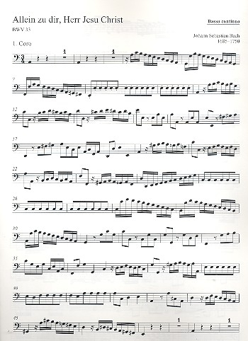 Allein zu dir Herr Jesu Christ Kantate Nr.33 BWV33