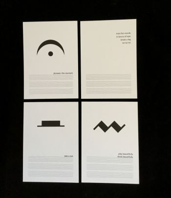 Postkarten-Set Musik