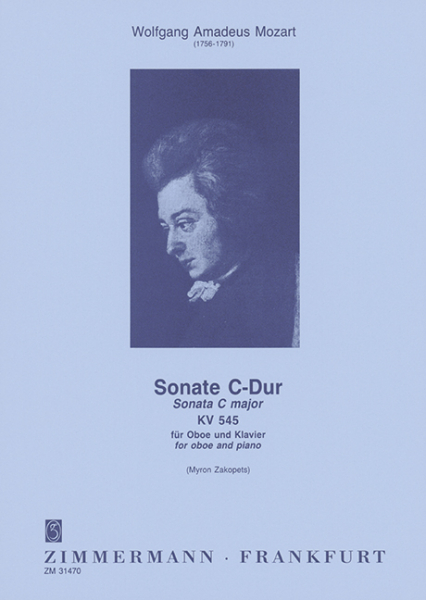 Sonate C-Dur KV545 für Oboe und Klavier