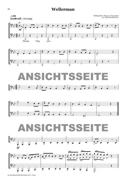 Traditionelle Duette Brass Trail Duet Series Vol. 1