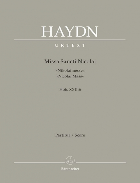 Missa Sancti Nicolai G-Dur Hob.XXII:6 für Soli, Chor und Orchester