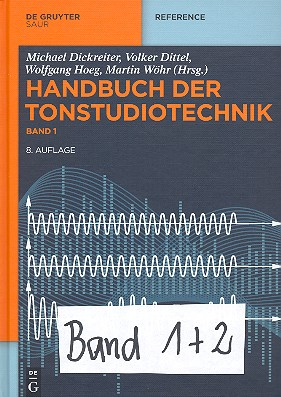 Handbuch der Tonstudiotechnik 2 Bände komplett (9. Auflage)