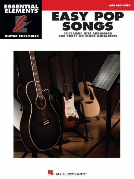 Triobuch für Gitarre Easy Pop Songs - Essential Elements Guitar Ensembles