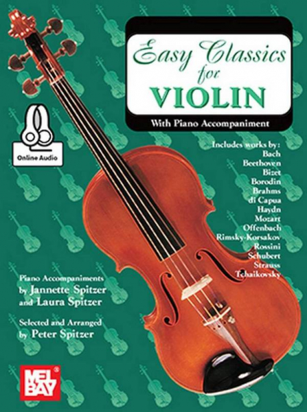 Easy Classics for Violin (+Online-Audio) for violin and piano