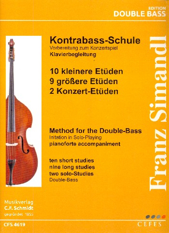 Kontrabass-Schule Band 6, 7 und 9 - Vorbereitung zum Konzertspiel für Kontrabass und Klavier