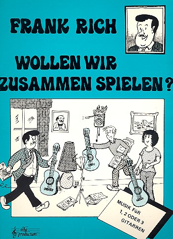 Wollen wir zusammen spielen Musik für 1-3 Gitarren
