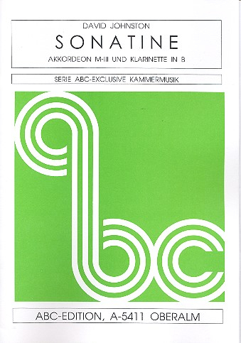 Sonatine für Akkordeon und Klarinette in B (ABC Edition)