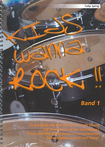 Kids wanna rock!! Band 1 (+download) für Schlagzeug