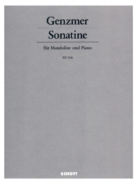 Sonatine GeWV 225a für Mandoline und Klavier