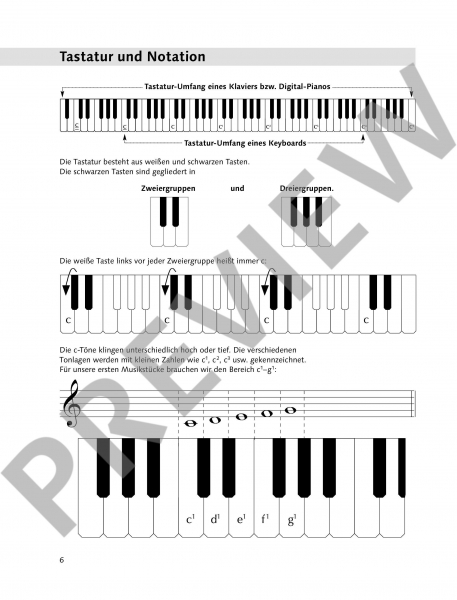 Keyboardschule Der neue Weg zum Keyboardspiel 1