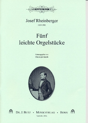 5 leichte Orgelstücke für Orgel