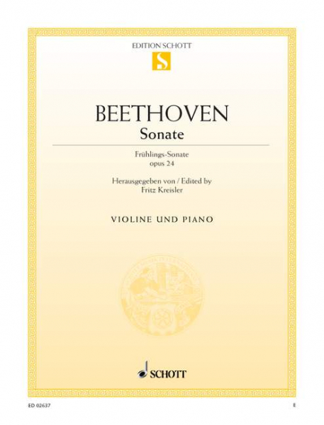 Sonate op. 24 für Violine und Klavier