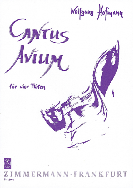 Cantus Avium: für 4 Flöten Partitur und Stimmen