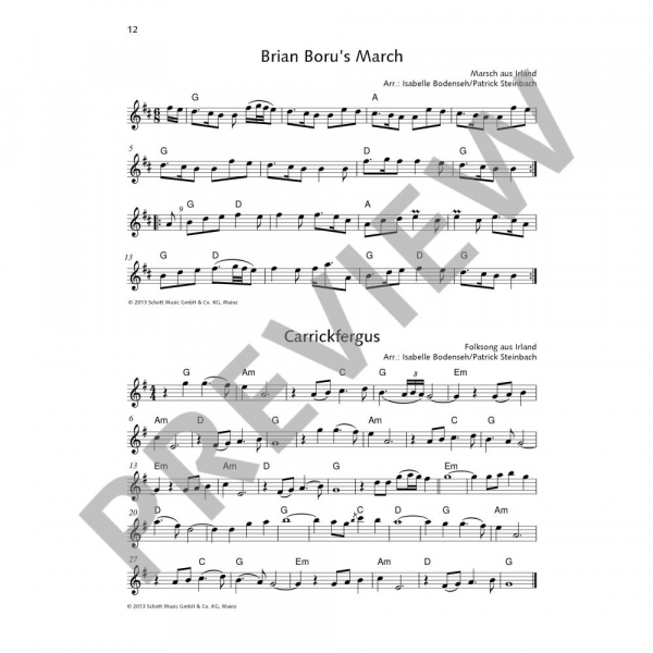 Solo-Spielbuch The Irish Flute Book