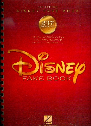 Songbook Disney Fake Book