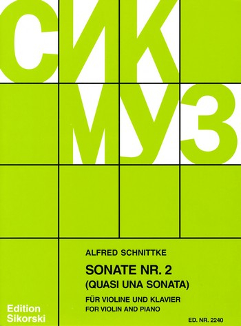 Sonate Nr.2 für Violine und Klavier