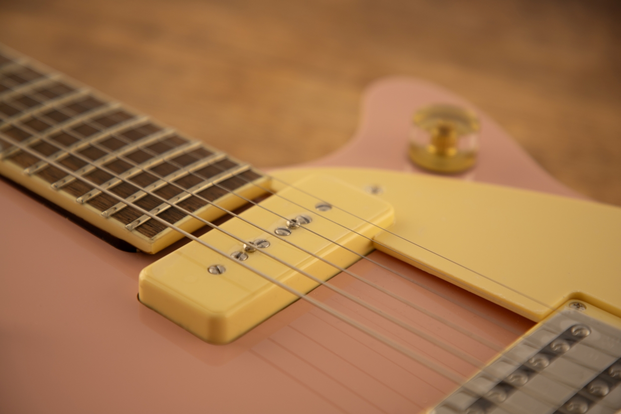 P90 Pickup an einer Gretsch Junior