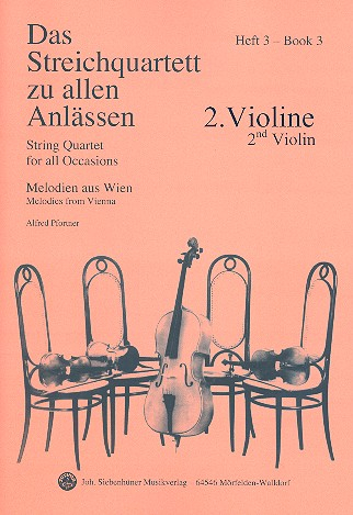 Das Streichquartett zu allen Anlässen Band 3 für Streichquartett