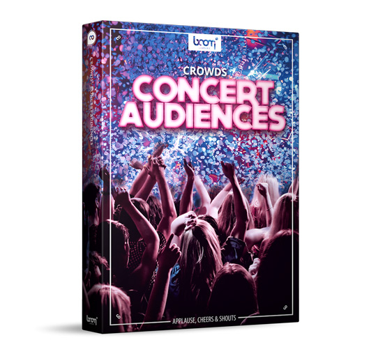 Sound Library (Download) Boom Crowds Concert Audiences