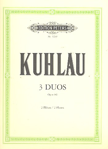 Duos op.80: für 2 Flöten