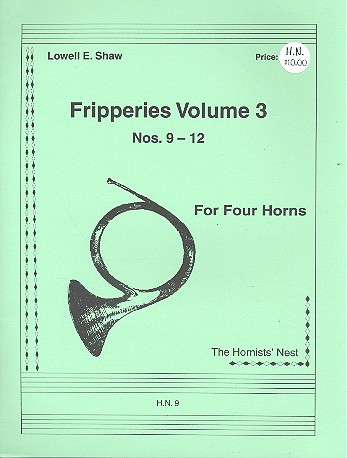 Fripperies (nos.9-12) for 4 horns