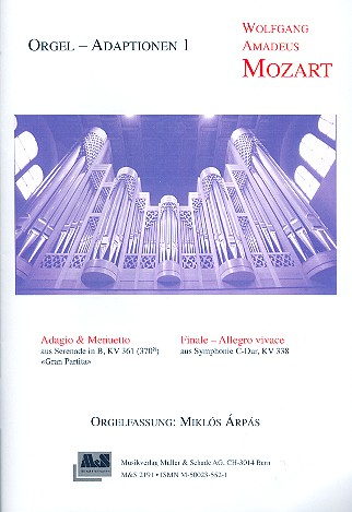 Adagio und Menuetto aus KV361 und Finale und Allegro vivace