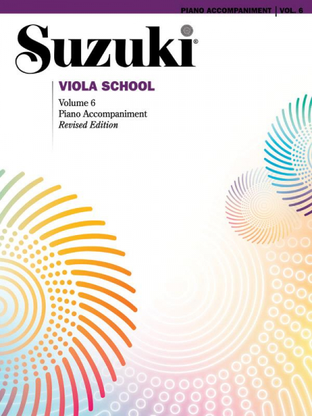 Suzuki Viola School vol.6 Piano accompaniments