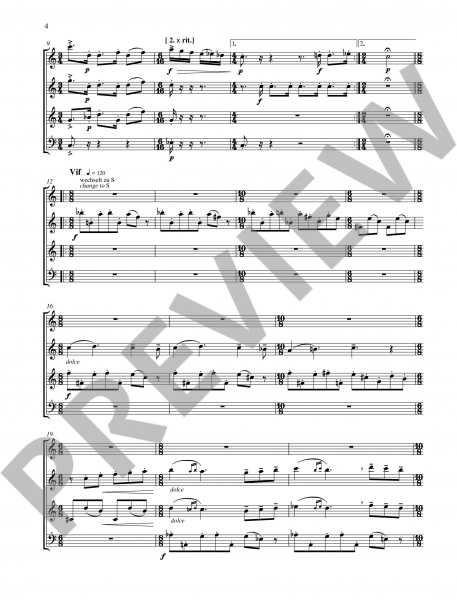 Suite für Blockflöte Linde Suite