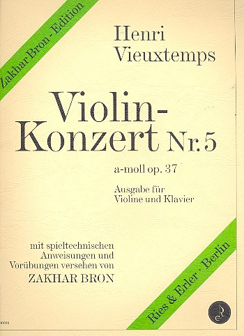 Konzert a-Moll Nr.5 op.37 für Violine und Orchester