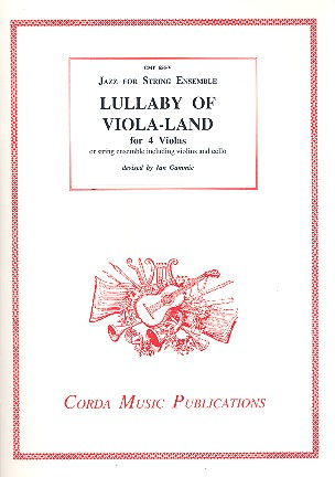 Lullaby of Viola-Land for 4 violas (string ensemble)