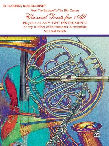 Classical Duets for all for clarinet (bass clarinet)
