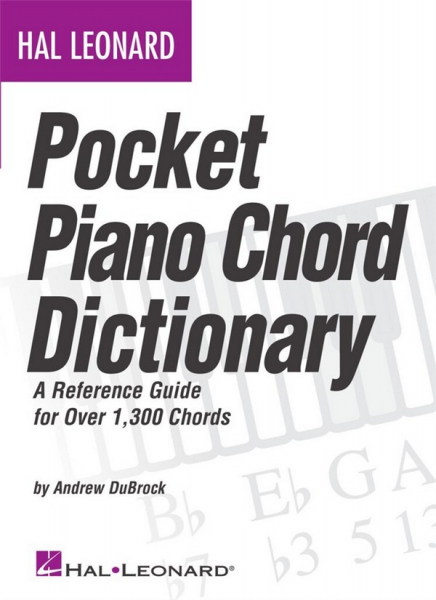 Hal Leonard Pocket Piano Chord Dictionary for piano