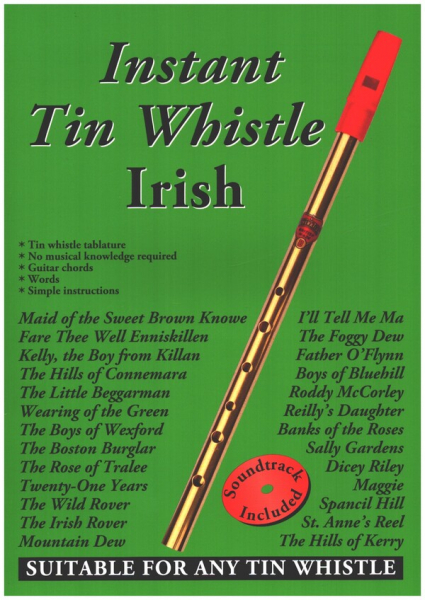 Instant Tin Whistle Irish(+CD) for tin whistle