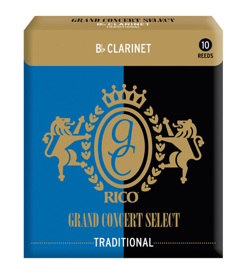 B-Klarinetten-Blätter D'Addario Woodwinds Grand Concert Select Traditional Blank Böhm, 4