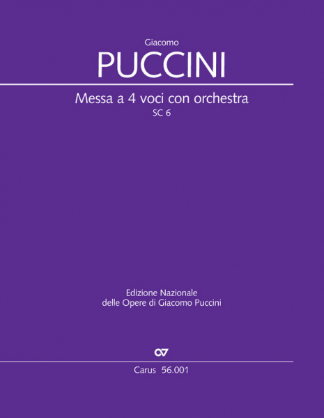 Messa di Gloria für Soli, gem Chor und Orchester