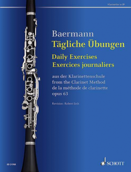 Übungsbuch für Klarinette Tägliche Übungen aus der Klarinettenschule op.63