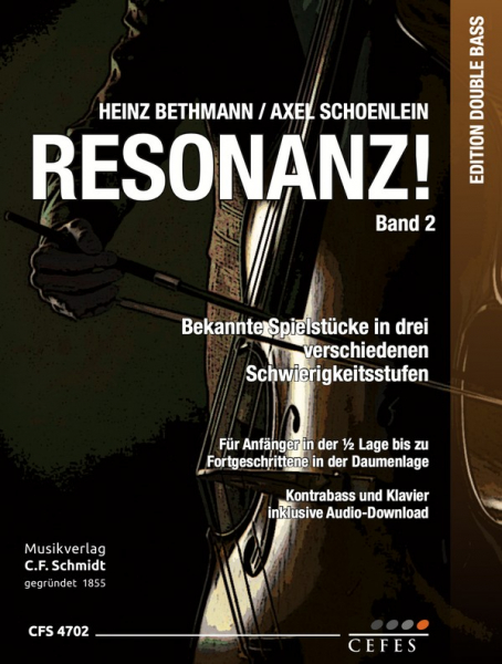 Resonanz! Band 2 (+Download) für Kontrabass und Klavier