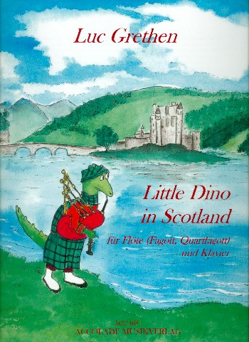 Little Dino in Scotland für Flöte (Fagott, Quartfagott) und Klavier