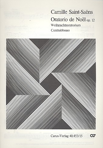 Oratorio de Noel op.12 für Soli(S MEZ ATB), Chor und Orchester