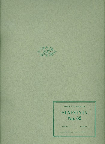 Sinfonie D-Dur Nr.62 Hob.I:62 für Orchester