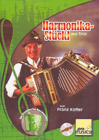 Harmonikastückl aus Tirol für diatonische Handharmonika in Griffschrift