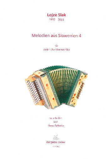 Melodien aus Slowenien Band 4 für steirische Harmonika in Griffschrift