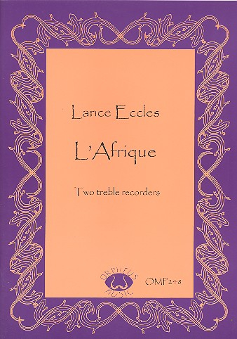 L&#039;Afrique for 2 treble recorders