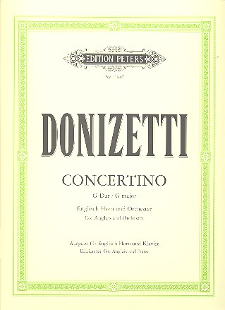 Concertino für Englischhorn und Orchester für Englischhorn und Klavier