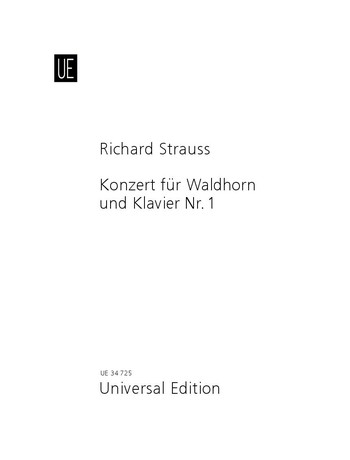 Spielstück für Horn Konzert 1 Es-Dur OP 11 (1882)